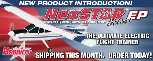 NextStar EP R/C model airplane